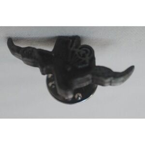Texas State Horns Lapel‎ Pin Bull Jewelry Cattle Cow Ranch Cowboy Vintage